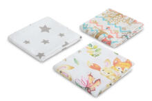 OILCLOTH DIAPER GIRL (3PCS)