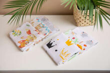 OILCLOTH DIAPER GIRL (3PCS)