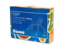 RIDE-ON PUSH CAR BEETLE PURPLE