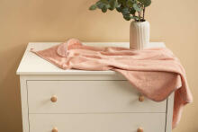 BATHING COVER CREPE TEDDY 100X100 DIRTY PINK