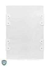 Stiffened Changing Pad with Safety System– PATTERNS STRIPES PLATINUM 70 cm