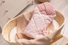 Velvet Baby Nest Cone Wrap – ROCKING HORSE PINK