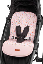 Velvet Pushchair Liner – ROCKING HORSE PINK