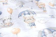 COT SET FLIGHT IN CLOUDS PLUSH KARO