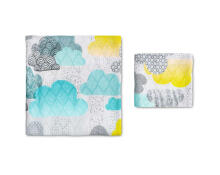 BAMBOO DIAPERS SET 30x35 75x75 RAIN