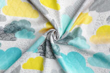 BAMBOO DIAPERS SET 30x35 75x75 RAIN