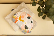 PUSHCHAIR SET ABSTRACT DOTS GRAY