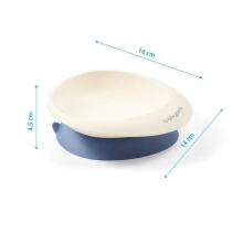 1077/03 A CUP WITH A SUCTION CUP AND A SPOON MINT