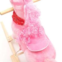 46436 POLE HORSE WITH MELODY STAR WITH SCARF