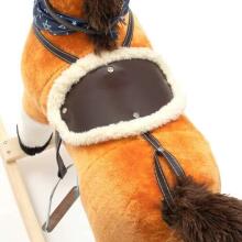 46435 POLE HORSE WITH MELODY ZEUS WITH SCARF