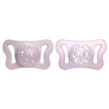 156016 PHYSIO MICRO SILICONE pacifier 0-2 PINK 2 PCS