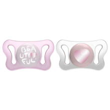 156016 PHYSIO MICRO SILICONE pacifier 0-2 PINK 2 PCS