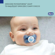 156351 PHYSIO LIGHT SILICONE pacifier 2-6 2pcs LUMI