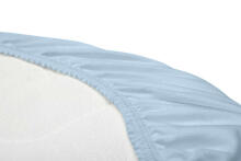 Bamboo sheet for the pram Blue 35x75