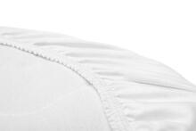 Bamboo sheet for the pram White 35x75