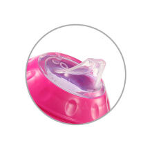 1456/02 Non-spill cup with soft spout 180ml natural nursing pink