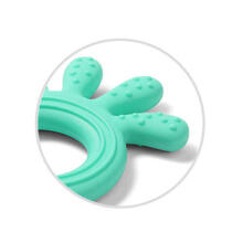 826/02 Silicone teether OCTOPUS GREEN