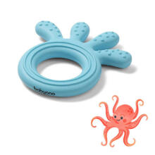 826/03 Silicone teether OCTOPUS BLUE
