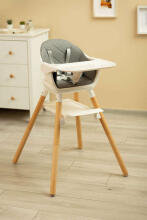 BRAVO HIGH CHAIR GREY