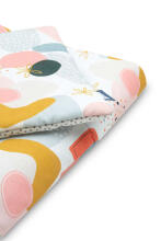COTTON COT SET ABSTRACTION DOTS GREY