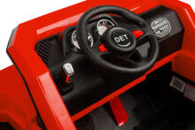 BATTERY VEHICLE TOY TIPPER TRUCK TANK RED
