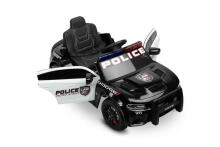BATTERY RIDE-ON VEHICLE DODGE CHARGER POLICE BLACK