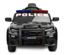 BATTERY RIDE-ON VEHICLE DODGE CHARGER POLICE BLACK