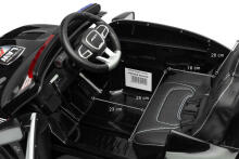 BATTERY RIDE-ON VEHICLE DODGE CHARGER POLICE BLACK