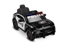 BATTERY RIDE-ON VEHICLE DODGE CHARGER POLICE BLACK