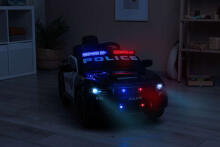 BATTERY RIDE-ON VEHICLE DODGE CHARGER POLICE BLACK