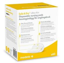 0376 1-use breast pads with gelling agent 60pcs