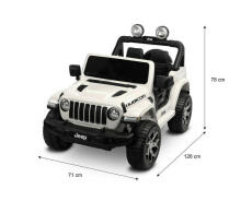 OFF-ROAD BATTERY VEHICLE JEEP RUBICON ORANGE