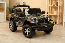 OFF-ROAD BATTERY VEHICLE JEEP RUBICON CAMO