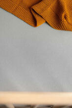 WATERPROOF SHEET JERSEY GRAY 120x60