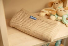 OPENWORK BLANKET LULU COFFEE BEIGE