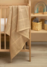 OPENWORK BLANKET LULU COFFEE BEIGE