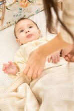 OPENWORK BLANKET LULU COFFEE BEIGE