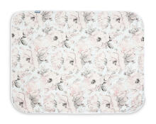 MUSLIN BLANKET PEONY / ASH 80x100cm