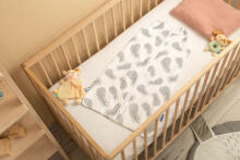 MUSLIN SLEEPING BAG FEATHERS 62 - 80 "S"