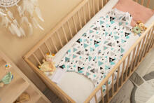 MUSLIN SLEEPING BAG TRIANGLES 80 - 98 "M"