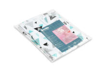 MUSLIN SLEEPING BAG TRIANGLES 80 - 98 "M"