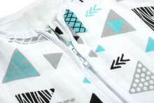 MUSLIN SLEEPING BAG TRIANGLES 80 - 98 "M"