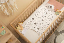 MUSLIN SLEEPING BAG STARS 80 - 98 "M"