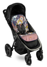 Waffle pushchair liner – boho dusty rose