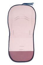 Waffle pushchair liner – boho dusty rose