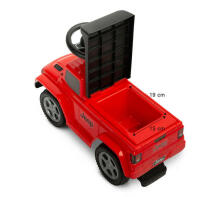 RIDE-ON JEEP RUBICON RED