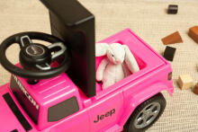 RIDE-ON JEEP RUBICON PINK