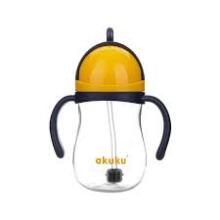Akuku Bottle with handles Art.A0203 Bottle cup with foldable straw and ergonomic handles, 300 ml