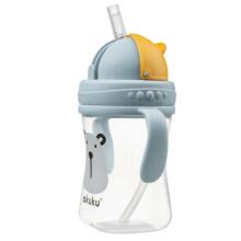 Akuku Bottle with handles Art.A0204 Bottle cup with foldable straw and ergonomic handles, 300 ml