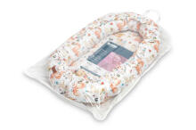 BABY NEST VELVET 80X45 PICNIC PEACH